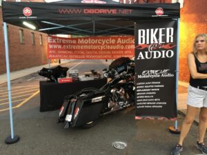 eca biker audio booth